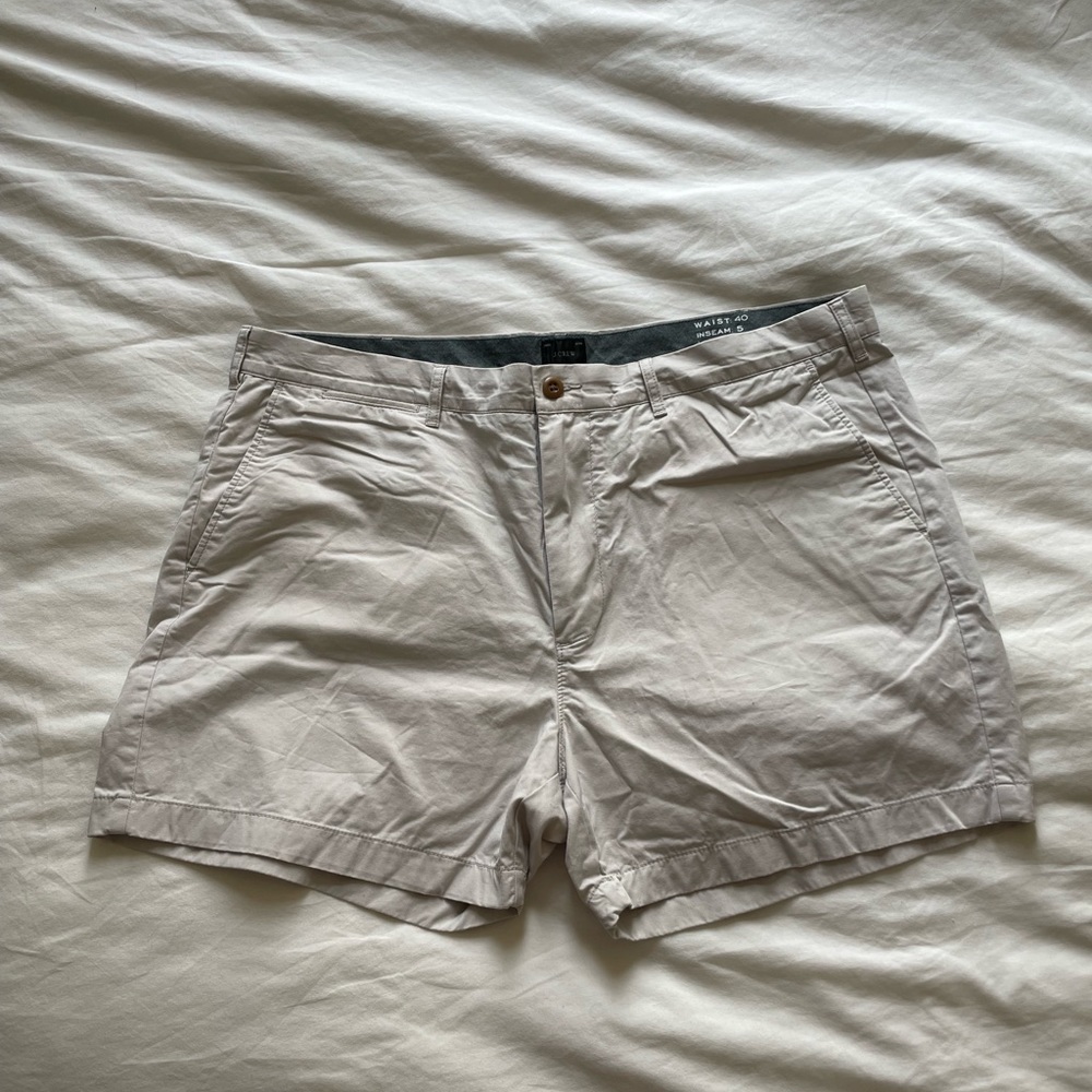 JCREW 5” CHINO SHORT